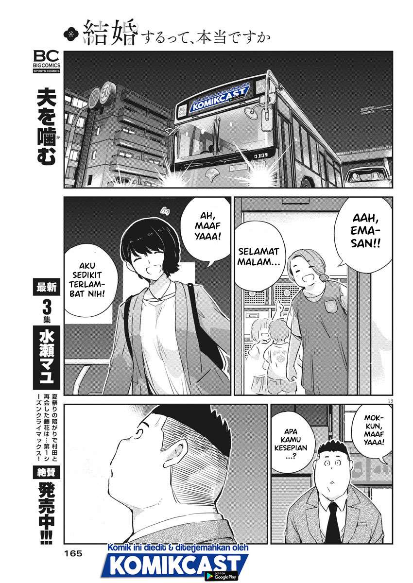 Kekkon Surutte, Hontou Desu ka? Chapter 32 Gambar 15